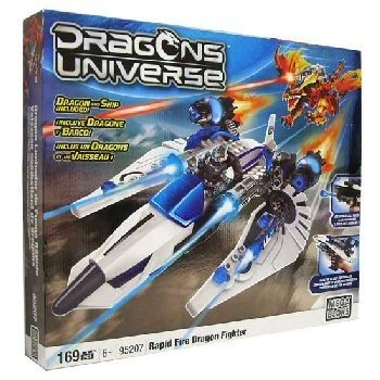 Mega Bloks Dragon Battle - Stíhačka a Drak