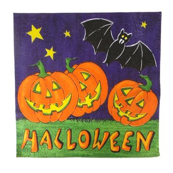 20dílná Sada Ubrousků - Model: Halloween (6 sad)