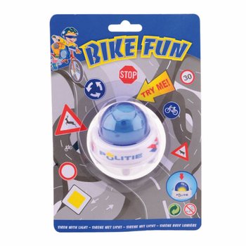 Bike Fun Policejn&iacute; sir&eacute;na se světlem a zvukem na dětsk&eacute; kolo