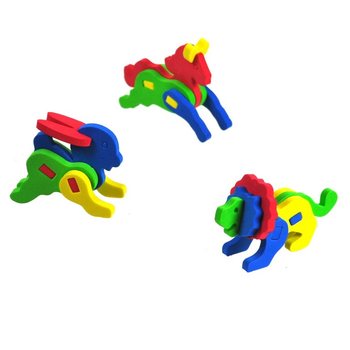 3D Pěnov&eacute; Puzzle Zv&iacute;ř&aacute;tka (12 ks)