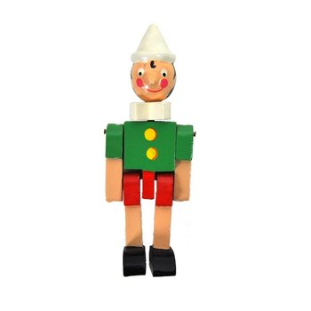 DŘEVĚN&Aacute; LOUTKA PINOCCHIO 14 CM (6 ks)