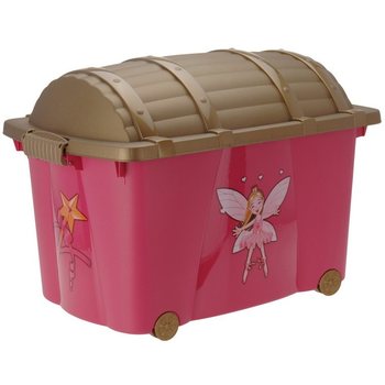 Velk&yacute; &uacute;ložn&yacute; box na hračky s motivem princezny