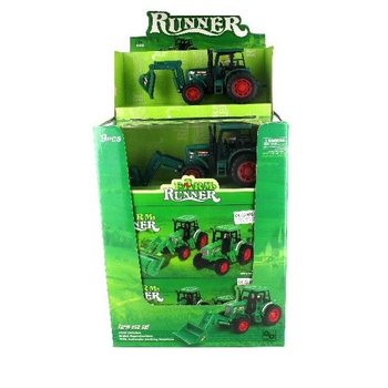 VELK&Yacute; TRAKTOR S BAGROV&Yacute;M RAMENEM V DISPLAYI (9 ks)