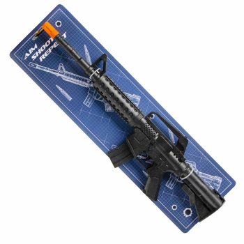 Samopal M16 s řehtačkou na kartě (6 kusů)
