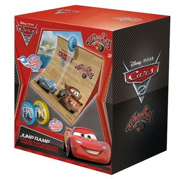 DISNEY CARS WHEELIES SKOKANSK&Aacute; RAMPA (5 ks)