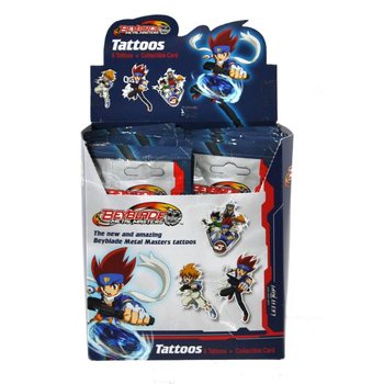 Tetov&aacute;n&iacute; BEYBLADE Tetovačky v Displayi (100 ks)