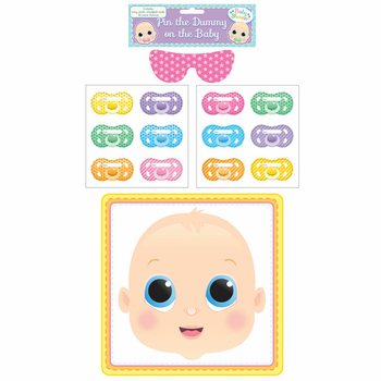 HRA NA BABY SHOWER - STICK THE DUMMY (12 kusů)