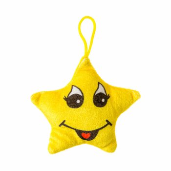 VESEL&Eacute; PLY&Scaron;OV&Eacute; HVĚZDIČKY - 12 cm (24 ks)