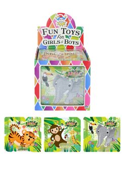 Jungle puzzle - 13 x 12 cm v displeji (108 ks)