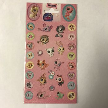 Samolepky Little PetShop, 20 x 10 cm (10 ks)