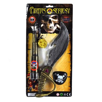 Pir&aacute;tsk&aacute; Sada na Kartě - Model 1 (6 ks)