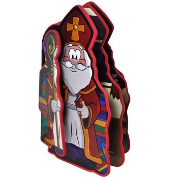 Velk&aacute; pěnov&aacute; kniha Sinterklaas / Mikul&aacute;&scaron; 30 cm (3 ks)