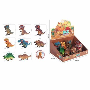 ZVUKOV&Eacute; FIGURKY DINOSAURŮ V DISPLEJI (8 ks)