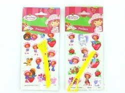 Propisovac&iacute; obtisky / Transferov&eacute; samolepky Strawberry Shortcake (24 ks)