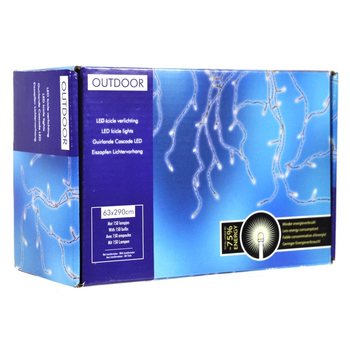 VENKOVN&Iacute; V&Aacute;NOČN&Iacute; OSVĚTLEN&Iacute; - ŘETĚZ SE 150 LED Ž&Aacute;ROVKAMI 2,9 METRU