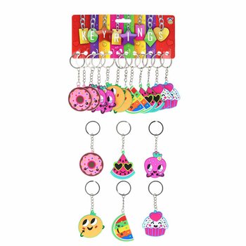 KLÍČENKY - FUNNY SWEET FRUIT (12 ks)