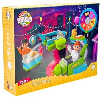 KIDS BRICKS FUN PARK - STAVEBNICE - 130 D&Iacute;LKŮ (1 ks)