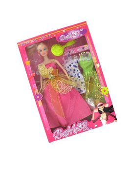 BEAUTY SET sada s panenkou (2 ks)