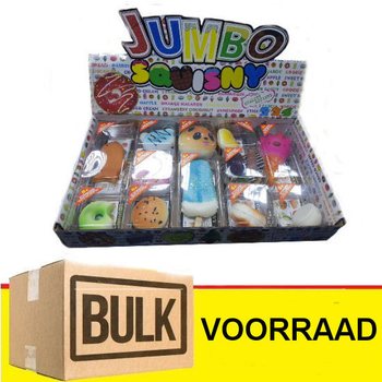 *** BULK NAB&Iacute;DKA *** JUMBO SQUISHY v Displayi (288 ks) - HIT!