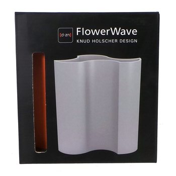 D-ZN - V&aacute;za na květiny Flowerwave - Oranžov&aacute; (1 ks)