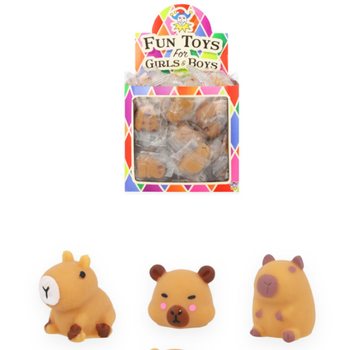 Mačkac&iacute; Capybara Squishy Display (96 ks)