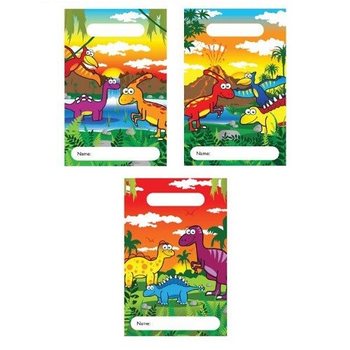 DÁRKOVÉ SÁČKY DINOSAURUS – 23x15 cm (144 ks)