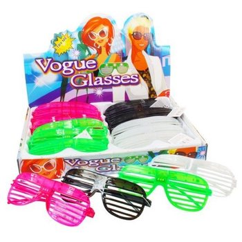BR&Yacute;LE SHUTTER SHADES S OSVĚTLEN&Iacute;M (12 ks)