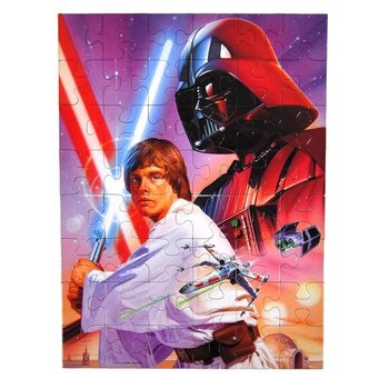 Star Wars puzzle v neprůhledn&eacute;m s&aacute;čku blindbag 38,1 x 28,5 cm (12 ks)