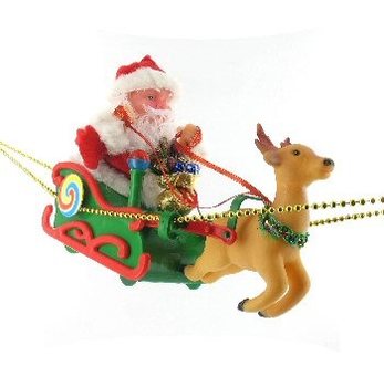 SANTA CLAUS NA S&Aacute;N&Iacute;CH S HUDBOU (2 ks)