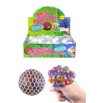 SQUISHY ANTISTRESOVÝ MÍČEK – MULTIKOLOR (12 ks)