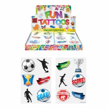 Fun Tetování - Model: Fotbal v Displeji (96 ks)