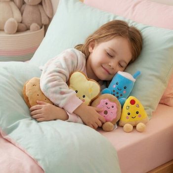 PLY&Scaron;OV&Eacute; POSTAVIČKY J&Iacute;DLA - 13 CM - MIX DRUHŮ (12 ks)