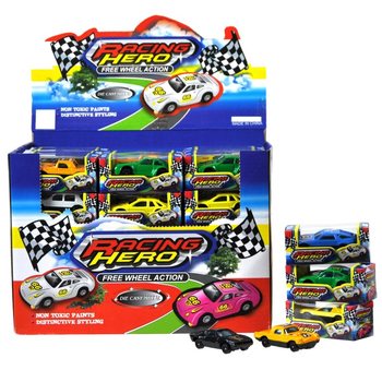 Kovov&aacute; aut&iacute;čka Die-Cast v displeji (60 ks)