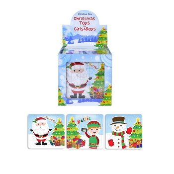 Vánoční puzzle - 13 x 12 cm - V displayi (108 ks)