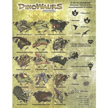 ***TOP PRODUKT*** DINOWAURS DINOSAURI V DISPLAYI (30 ks)