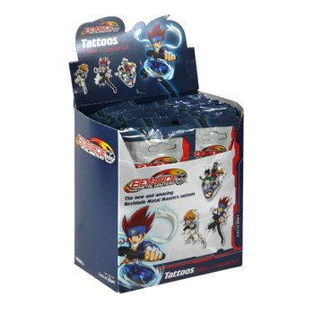 Tetov&aacute;n&iacute; BEYBLADE Tetovačky v Displayi (100 ks)