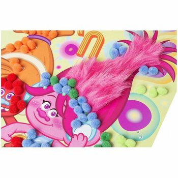 TROLLS VYROB SI VLASTN&Iacute; POMPOM UMĚLECK&Eacute; D&Iacute;LO (48 ks)
