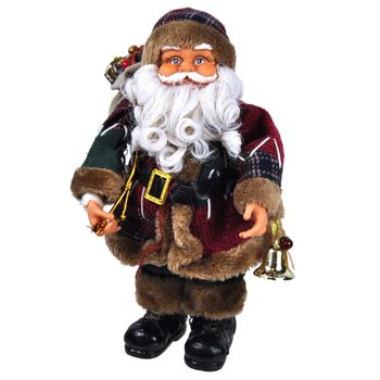 Velká luxusní dekorace Santa Klaus 35 cm (2 ks)