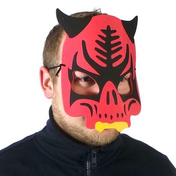 MASKA ČERTA Z PĚNY (6 ks)