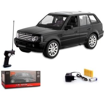 MEGA VELKÉ AUTO NA DÁLKOVÉ OVLÁDÁNÍ S OSVĚTLENÍM - ČERNÉ