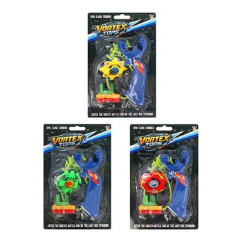 Vystřelovac&iacute; K&aacute;či Spinner Battle na Kartě (6 ks)