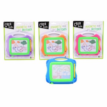 CREA KIDS - Magnetick&aacute; Barevn&aacute; Kreslic&iacute; Tabulka (12 ks)