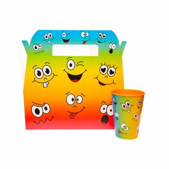 Dětsk&yacute; J&iacute;deln&iacute; Box Smiley - 22,5 x 12 x 9,5 cm (24 ks)