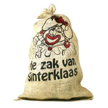 Jutový pytel pro Mikuláše a Ježíška