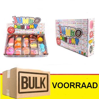 *** BULK NAB&Iacute;DKA *** JUMBO SQUISHY v Displayi (288 ks) - HIT!
