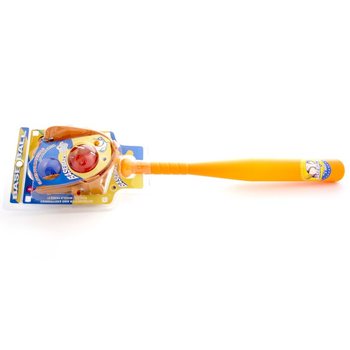 Baseballov&aacute; p&aacute;lka s m&iacute;čkem a rukavic&iacute; (6 ks)