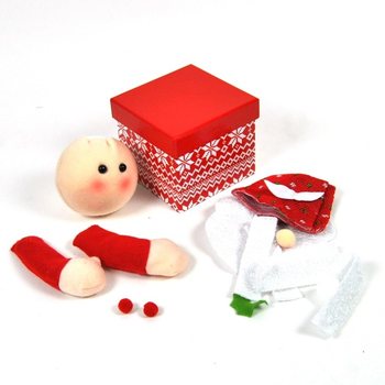 VYROB SI VLASTN&Iacute; V&Aacute;NOČN&Iacute; KRABIČKU - MODEL: SANTA CLAUS
