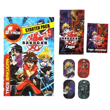 BAKUGAN - Startovací balíček 8 tagů (100 ks)