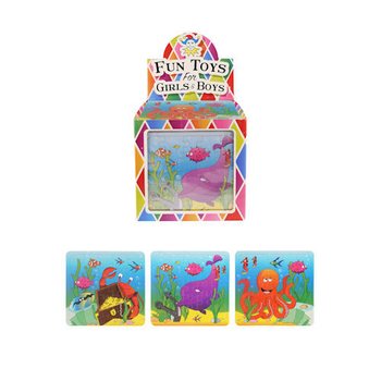 PUZZLE – SEA LIFE, 13 x 12 cm, V DISPLAYI (108 ks)