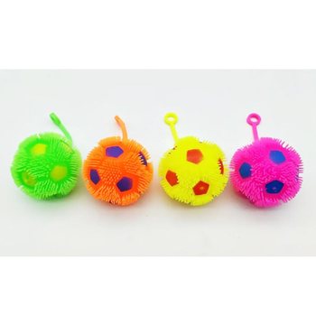 PUFFER M&Iacute;ČEK - 6.5CM - V DISPLEJI (12 ks)